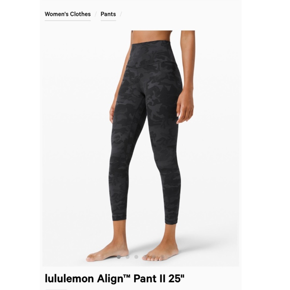 Lululemon Align 25” Camo